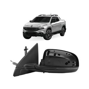 Retrovisor Toro 2016 2017 2018 2019 Eletrico Sem Capa