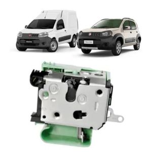 Fechadura Mecanica Porta Dianteira Uno Fiorino 2 e 4 Portas 2010 A 2021