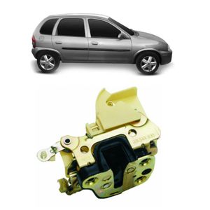 Fechadura Mecanica Porta Dianteira Corsa 1994 A 2016 Classic