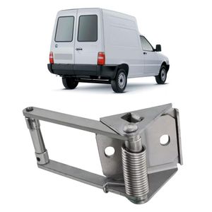 Limitador Porta Traseira Fiorino 1985 86 A 2013 Bau Com Mola