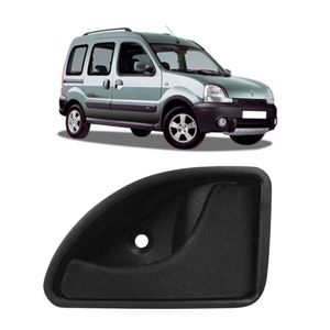 Macaneta Interna Traseira Kangoo 2000 A 2005 Preto