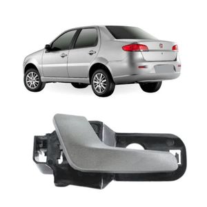 Macaneta Interna Traseira Palio E Siena 2008 A 2012 Grafite