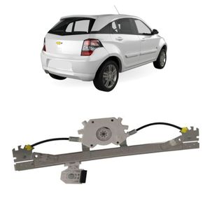 Maquina De Vidro Eletrica Traseira Agile 2009 A 2014