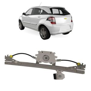 Maquina De Vidro Eletrica Traseira Agile 2009 A 2014