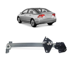 Maquina De Vidro Traseira Eletrica Civic 2006 A 2011