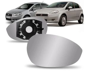 Subconjunto Retrovisor Punto 2007 A 2012 Linea 2008 A 2016