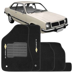 Tapete Carpete Preto Chevette 1983 A 1993