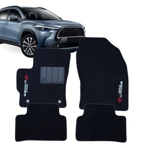 Tapete Carpete Preto Corolla Cross 2021 A 2024