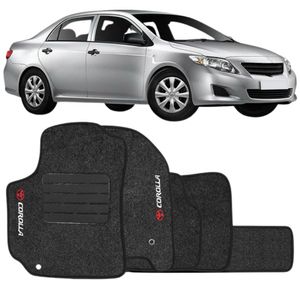 Tapete Carpete Grafite Corolla 2009 A 2012