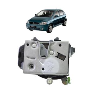 Fechadura Mecanica Porta Dianteira Corsa 02 A 12 Montana