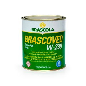 Brascoved Antirruido Bege Lata 1kg
