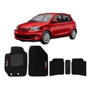 Tapete Carpete Preto Etios 2013 A 2021