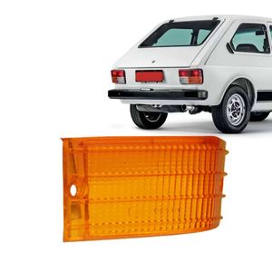 Lente Lanterna Pisca Ambar Traseira Fiat 147 1976 A 1983