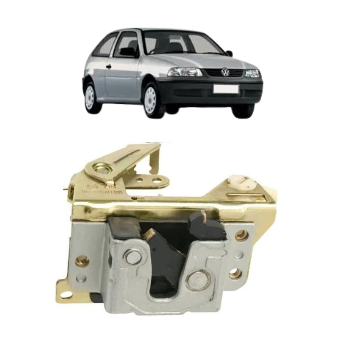 Fechadura Mecanica Porta Dianteira Gol G3 G4 1999 A 2008 2 Portas ...