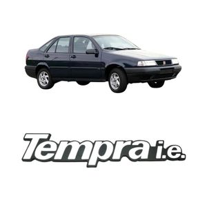 Emblema Plaqueta Fundo Preto Tempra Ie 1990 A 1999