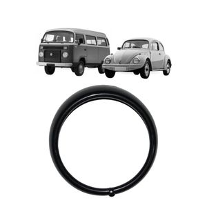 Aro Farol Fusca 1976 A 1996 Kombi 1976 A 2014 Preto 1 Furo Plastico