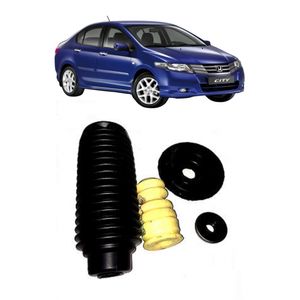 Kit Amortecedor City Fit 2007 A 2013 Batente Coifa Coxim