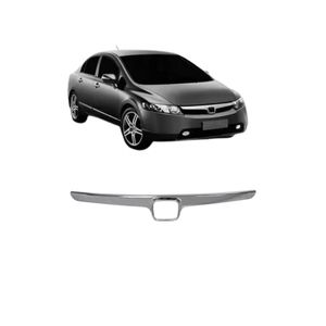Friso Grade Cromado Civic 2006 A 2008