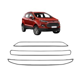 Friso Grade Grafite Ecosport Com 3 Pecas 2013 A 2017