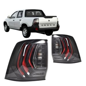 Lanterna Traseira Oroch 2022 2023 Fume