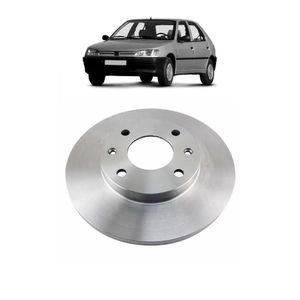 Par De Disco De Freio Peugeot 306 1.6 1.8 2.0 1993 A 1997