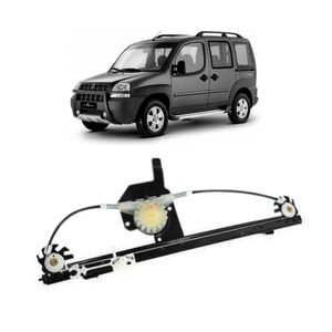 Maquina De Vidro Dianteira Eletrica Doblo 2002 A 2016
