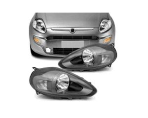 Farol Punto 2008 2009 2010 2011 2012 Mascara Cinza