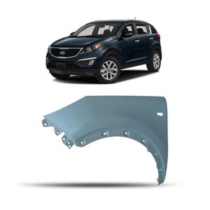 Paralama Dianteiro Sportage 2011 2012 2013 A 2016 Com Furo