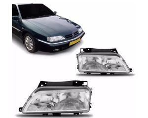 Farol Xantia 1998 1999 2000 Mascara Cromada