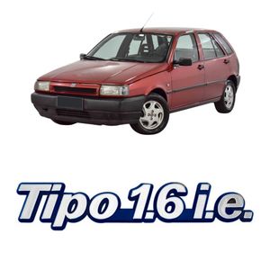 Emblema Plaqueta Tipo 1.6 Ie 1993 94 1995 Fundo Azul