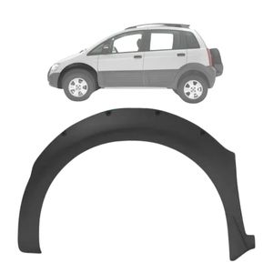 Moldura Paralama Dianteira Idea 2006 2007 2008 A 2010