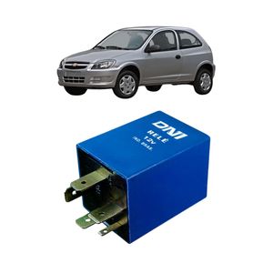 Rele Limpador De Para-brisa Corsa 1994 a 2018 Celta 2000 a 2016 5 Terminais