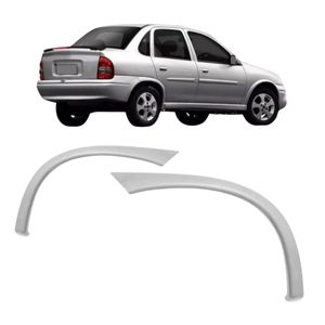 Moldura Paralama Traseiro Corsa Sedan 1996 A 2009 Primer
