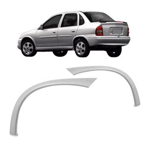 Moldura Paralama Traseiro Corsa Sedan 1996 A 2009 Primer