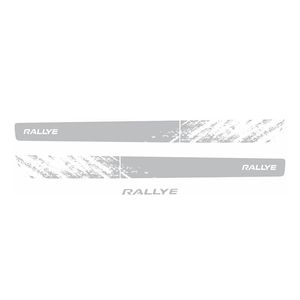 Faixa Lateral Adesiva Vw Gol Rallye 2013/ Prata