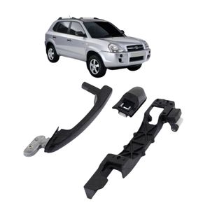 Macaneta Externa Dianteira Tucson 2006 2007 2008 2009 A 2016