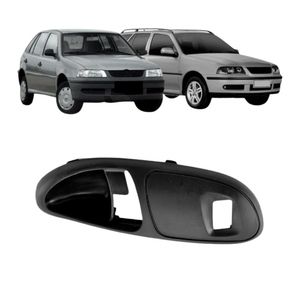 Acabamento Descansa Braco Preto C Furo Gol 1998 A 2003 Ld
