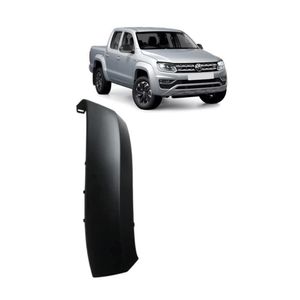 Moldura Sobre Roda Parachoque Dianteiro Amarok 2017 A 2021