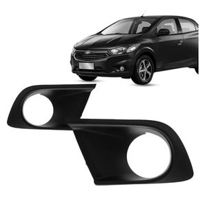 Moldura Farol Neblina Auxiliar Prisma Onix LS LT 2013 2014 2015 2016