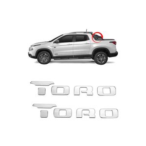 Par Aplique Adesivo Santo Antonio Fiat Toro Resinado