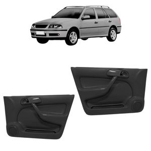 Forro De Porta Moldado Gol Parati 1994 A 2005 Preto