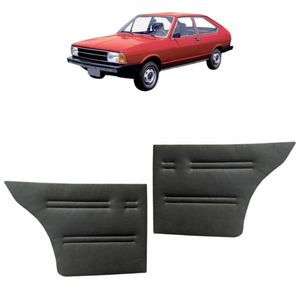 Forro De Porta Couro Sintetico Passat 1974 A 1978 Lateral