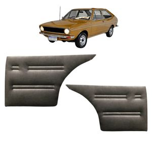 Forro De Porta Couro Sintetico Passat 1979 A 1988 Lateral