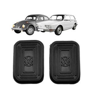Kit Capa Pedaleira Fusca 1959 A 1976 Brasilia 1973 A 1982