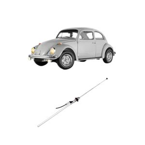 Antena Fusca Inox Cromada
