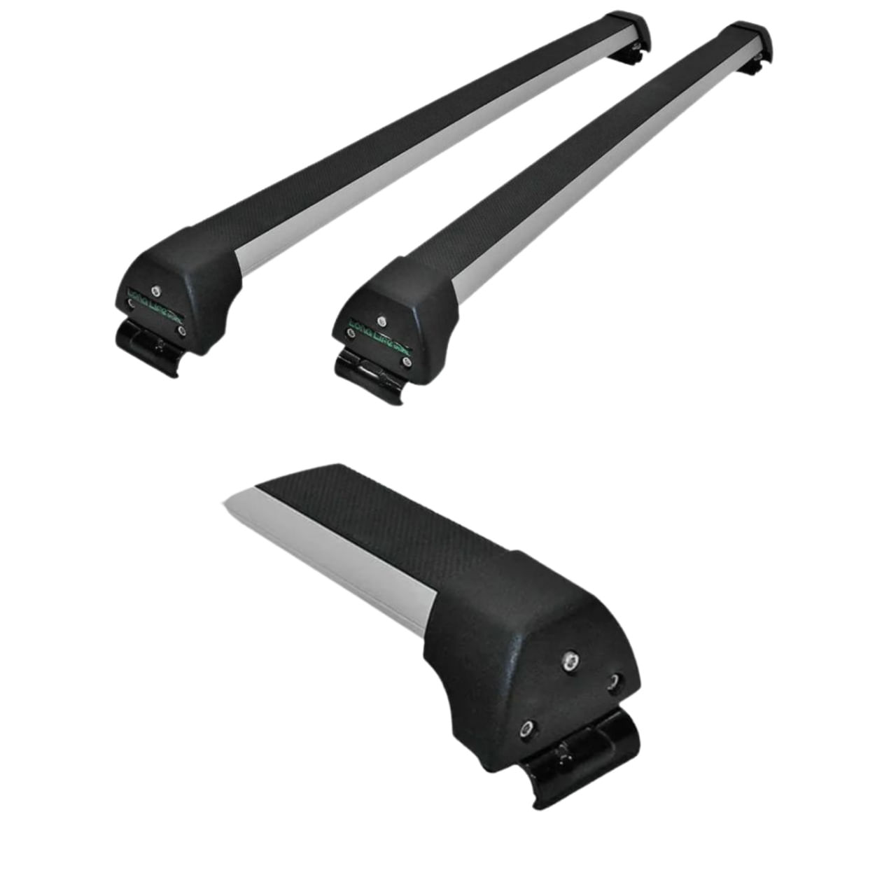 Rack Aluminio Nivus 2020 2021 4 Portas - Fuscão Preto