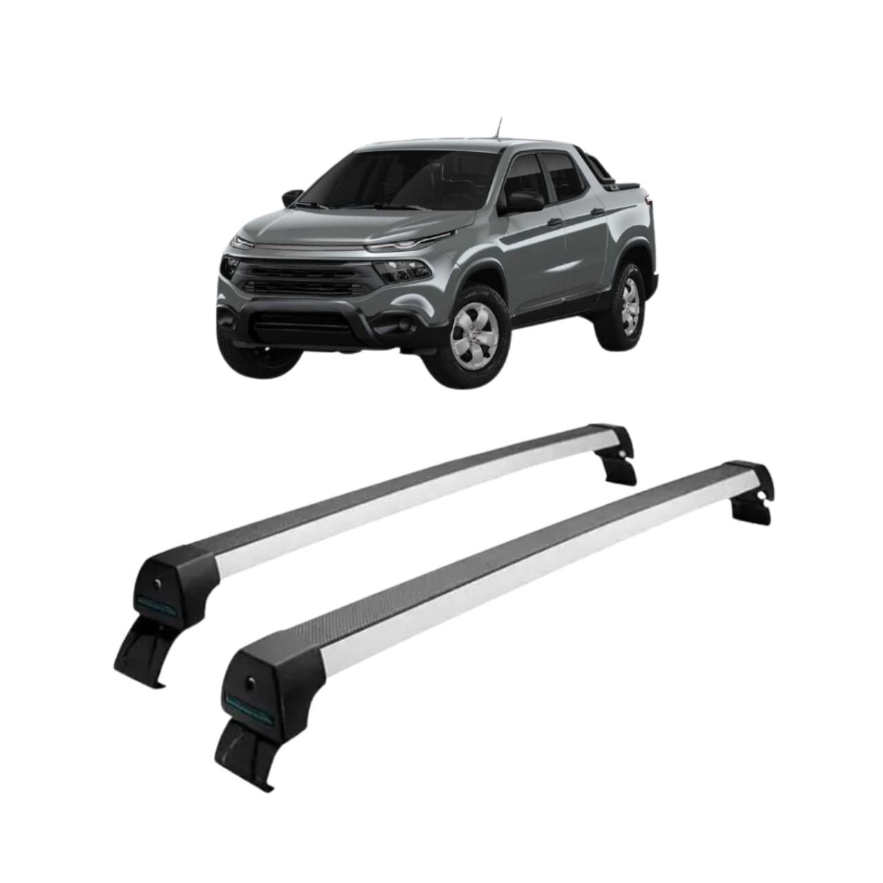 Rack Aluminio Toro 2017 A 2020 Sem Longarina - Fuscão Preto