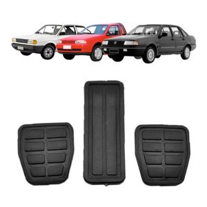 Kit Capa Pedaleira Gol 1987 A 1994 Santana 1984 A 2006