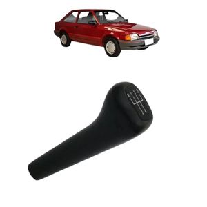 Manopla Cambio Escort 1984 1985 A 1992 Preto Acrilico Preto