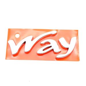 Emblema Way Uno 2011 Cromado